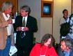 Keith Stroup chats with Al Byrne while Jacki and Jim talk