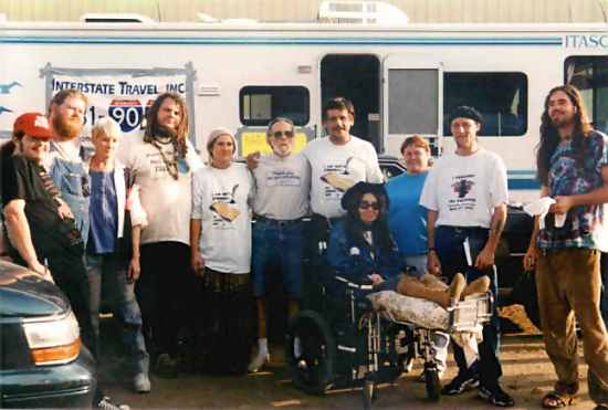 Journey participants pose for a group photo